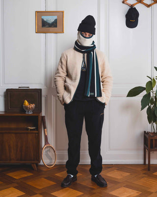 Beige Merino Balaclava