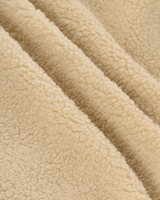 Beige|Beige Fleecejacke