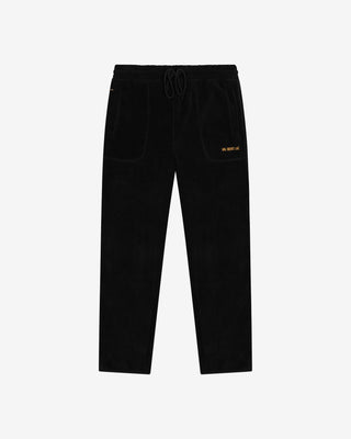 Black|Black fleece pants