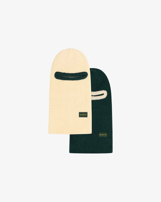 Green Merino Balaclava