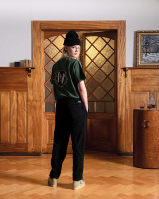 Black|Black fleece pants